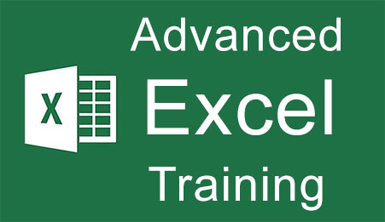 Advanced hotsell excel training